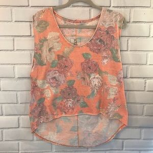 Free People l We The Free Gardenia Muscle Tank